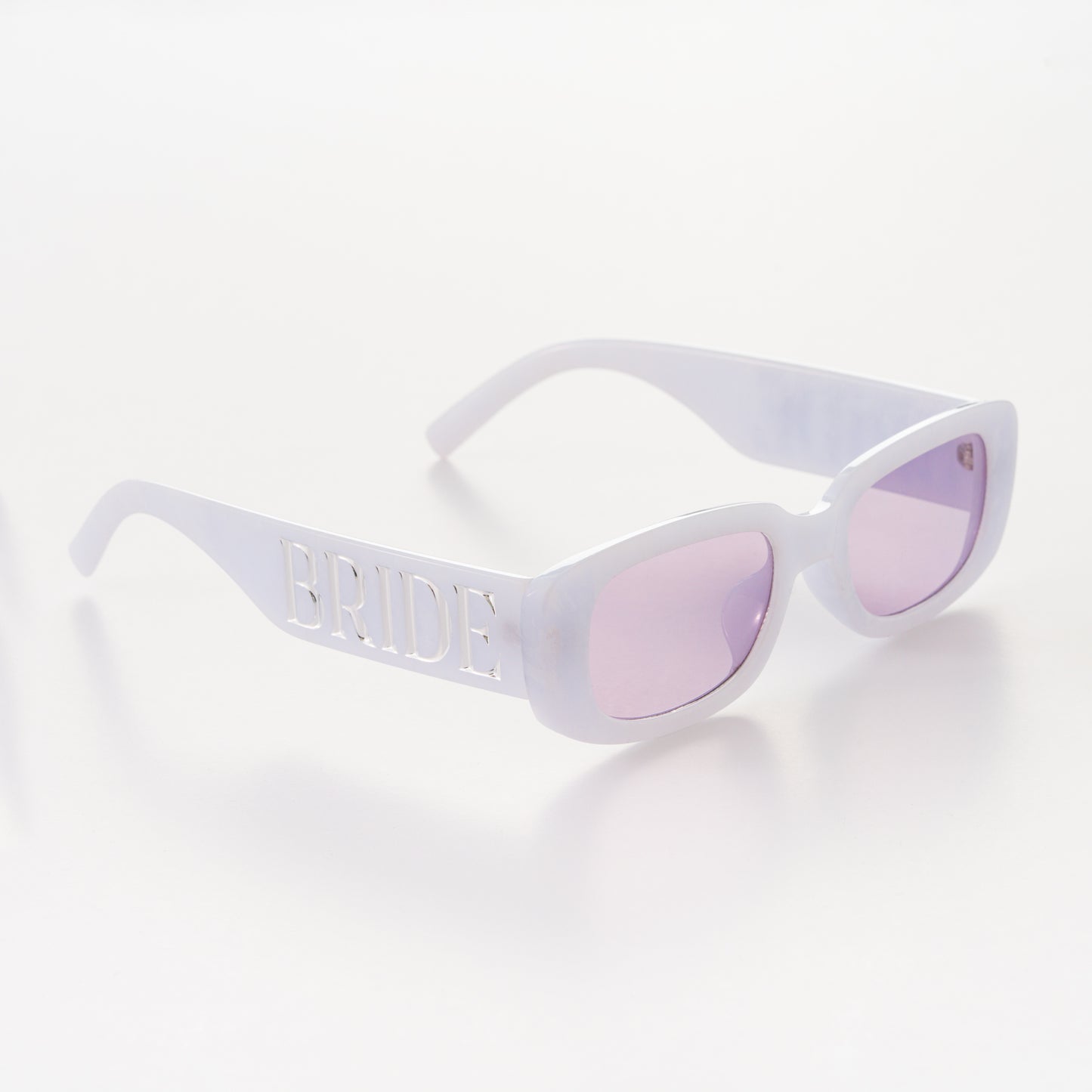 BRIDE MARBLE RECTANGULAR SUGLASSES
