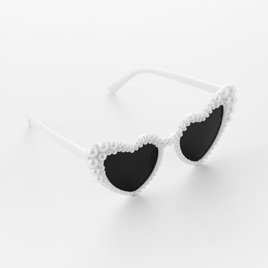 PEARL HEART GLASSES