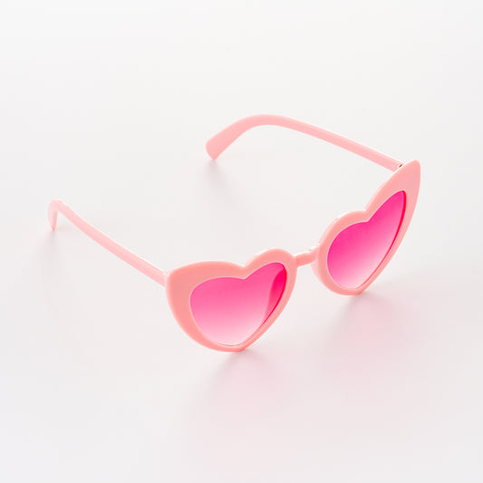 PINK HEART GLASSES