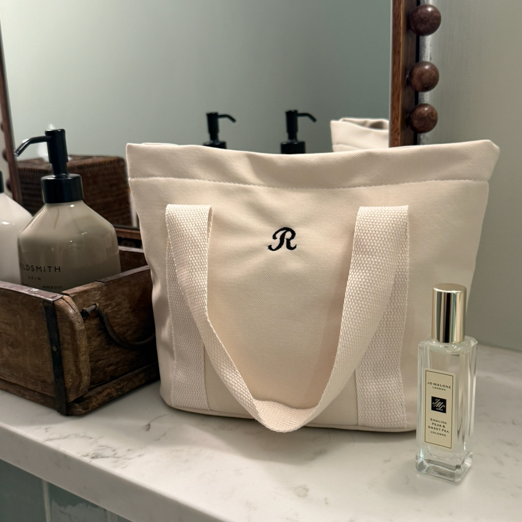EMBROIDERED PERSONALISED MINI TOTE BAG