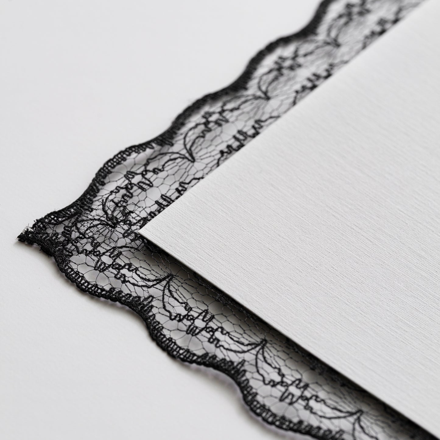 LACE TRIM WILL YOU BE MY CARD